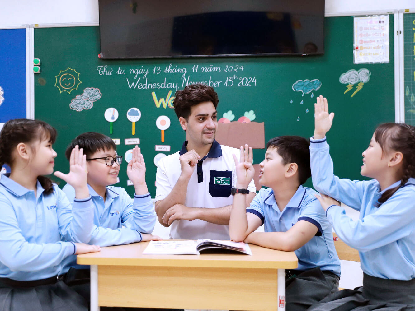 Dedicated team of teachers