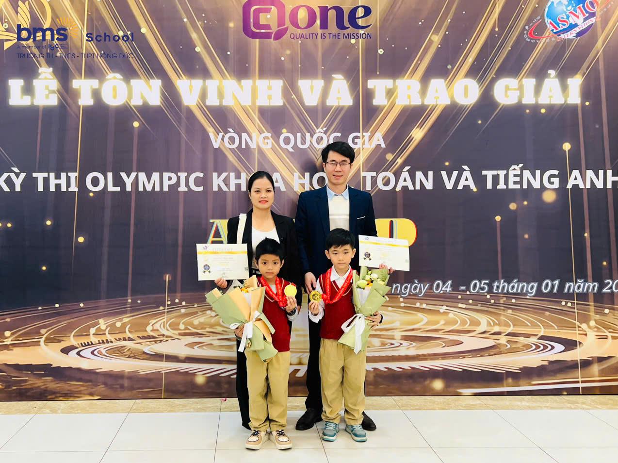 Cố gắng tạo kim cương – học sinh BMS Hưng Yên giành giải cao tại cuộc thi ASMO vòng quốc gia