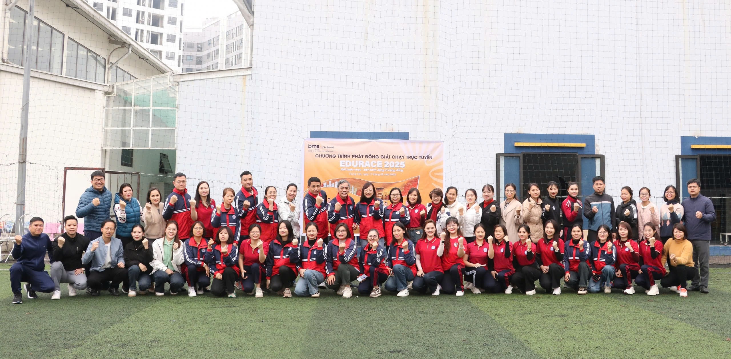 BMS HƯNG YÊN HÀO HỨNG HƯỞNG ỨNG GIẢI CHẠY TRỰC TUYẾN EDURACE 2025!