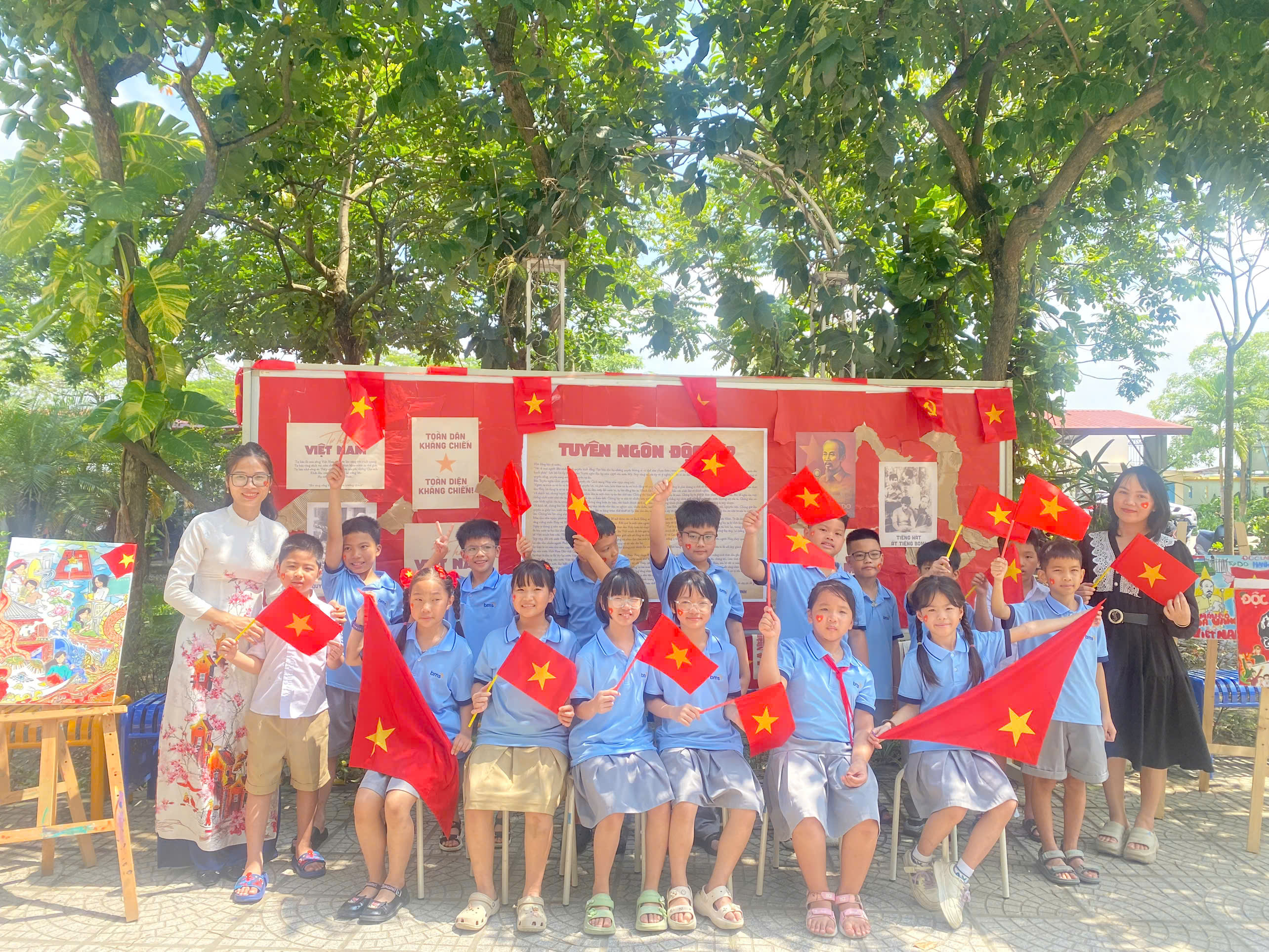 Những khoảnh khắc ý nghĩa của Trường BMS Hưng Yên chào mừng 80 năm Quốc khánh (2/9/1945 – 2/9/2025)