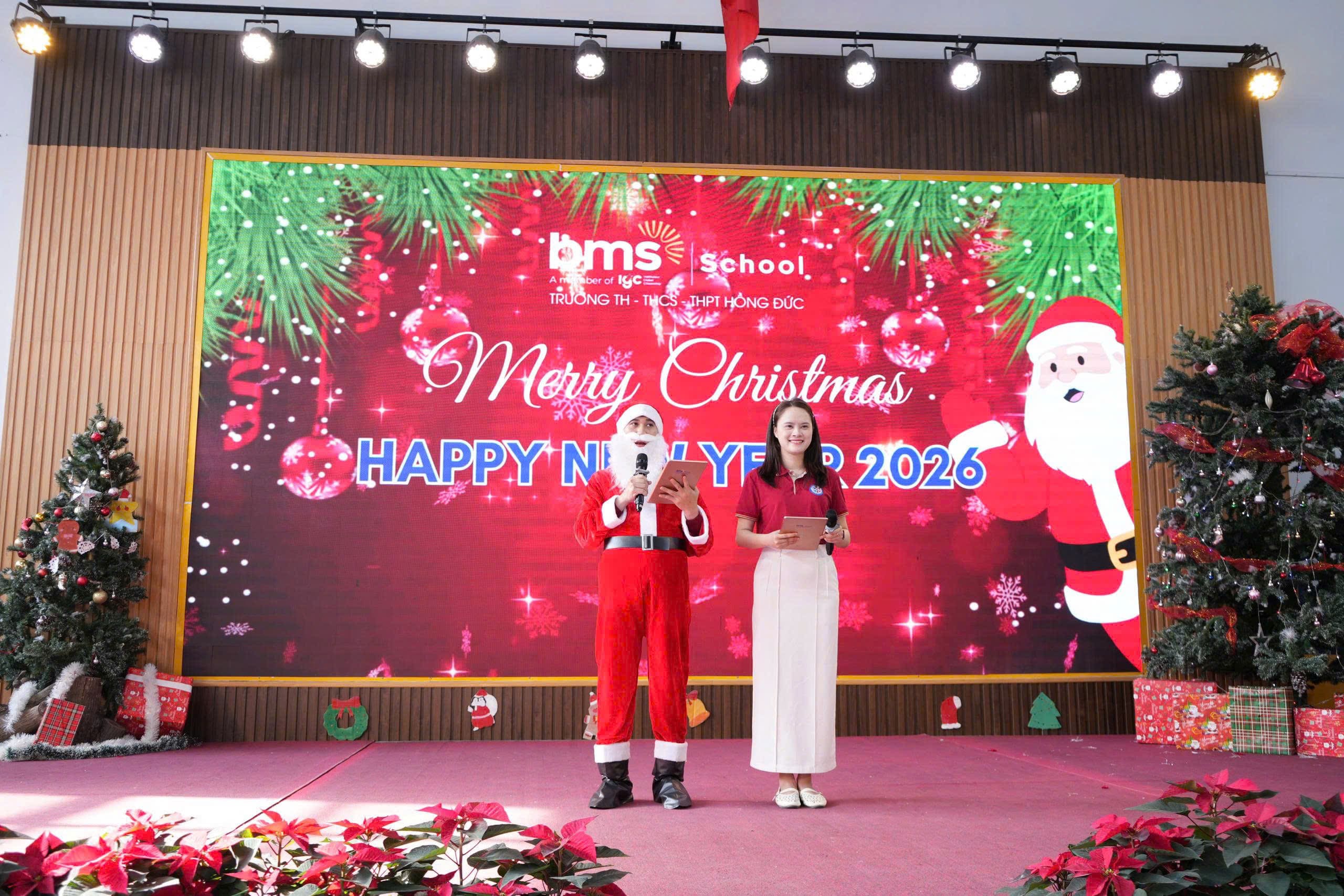 Đón Noel rộn ràng – Chào năm mới 2026 cùng BMS Hưng Yên