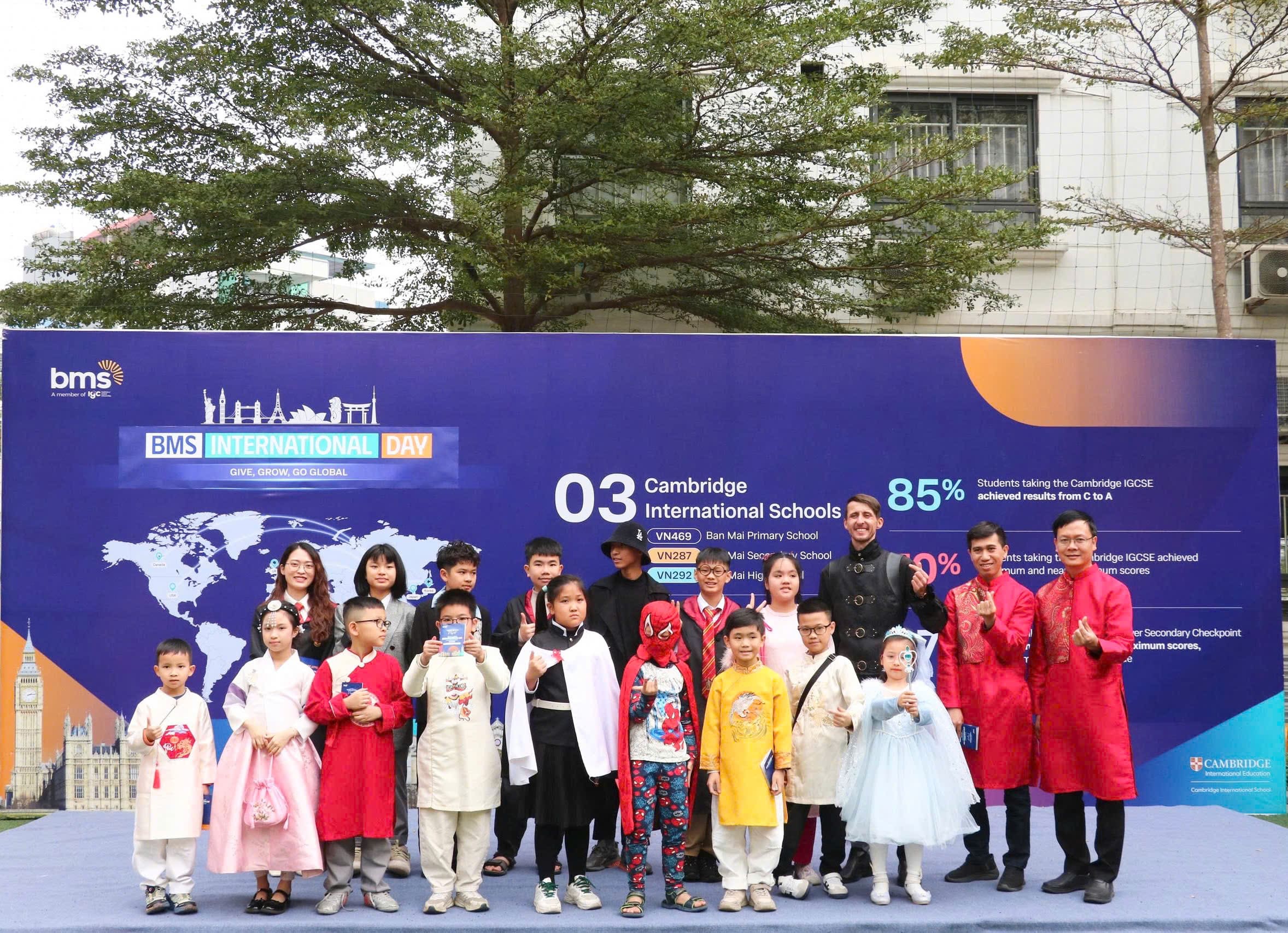 Học sinh BMS Hưng Yên hào hứng tham gia BMS International Day – Nuôi dưỡng tư duy hội nhập toàn cầu