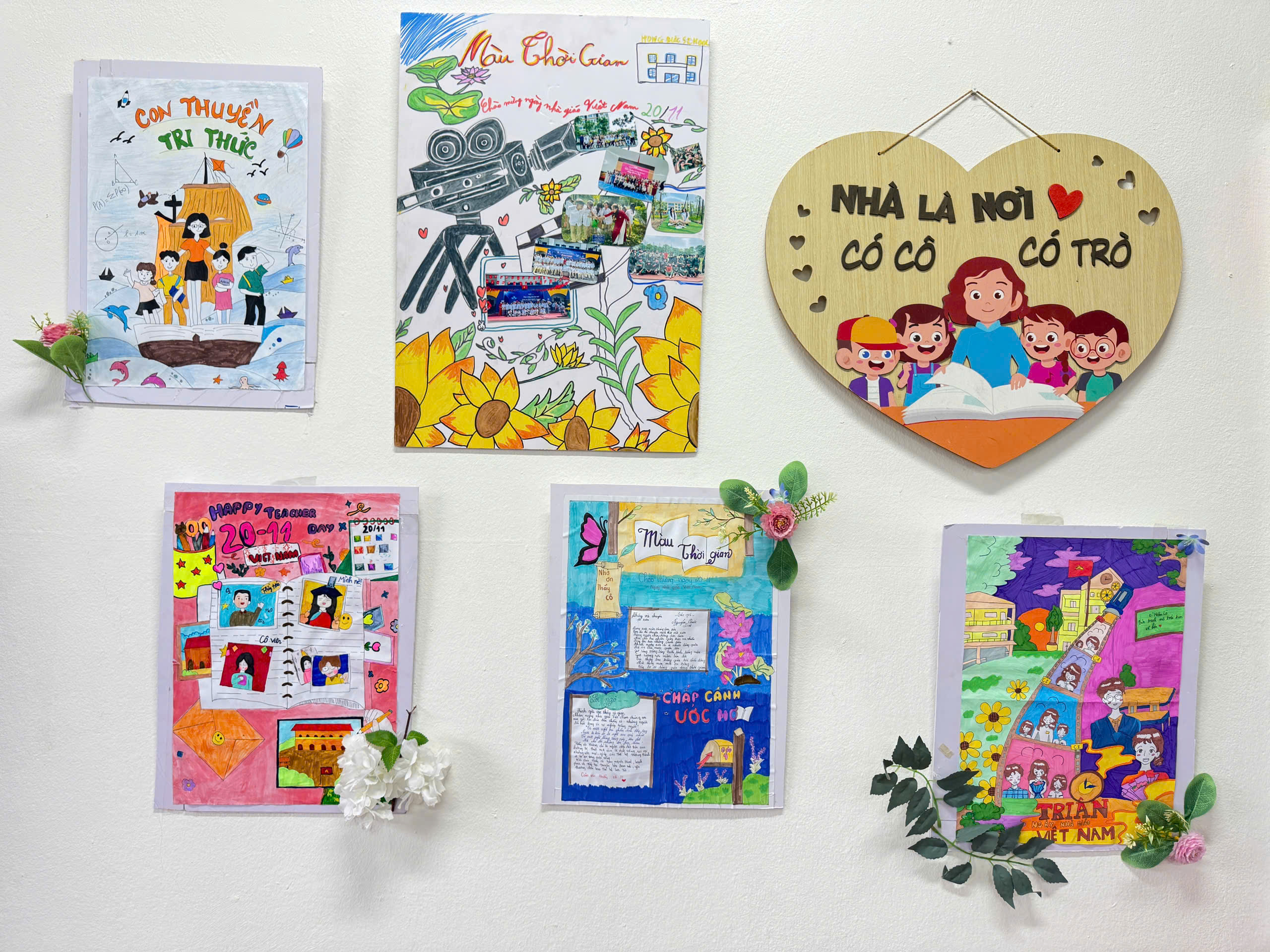 Cuộc thi “Trang trí lớp học" chào mừng Ngày Nhà giáo Việt Nam 20/11