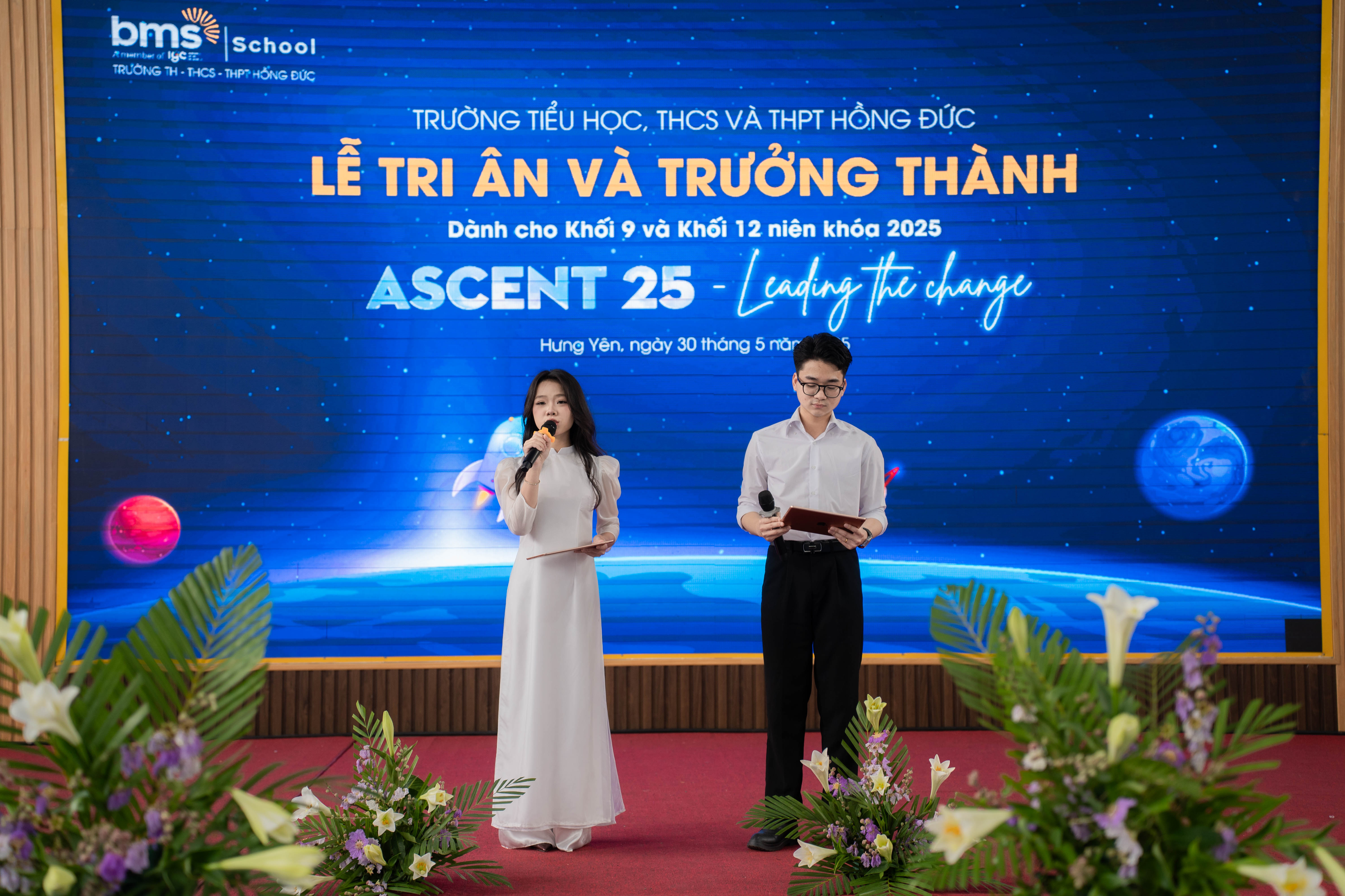 Ascent 25 – Leading the change - Lễ trưởng thành khối 9 và khối 12 năm học 2024 – 2025